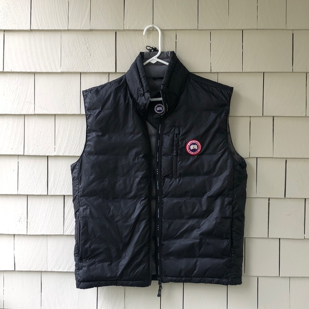 Men’s Large Canada Goose Vest in Black